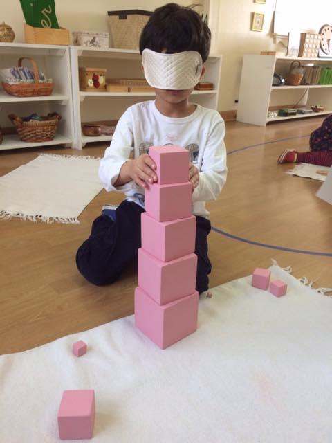pink tower activity